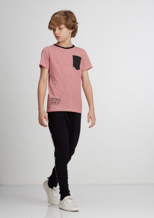 Camiseta Unissex de Manga curta Infantil Pistol Star Vico