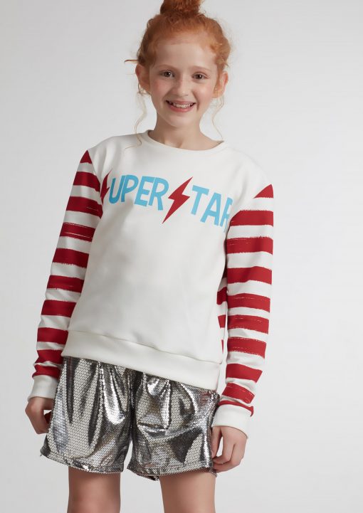 Blusão de Moletom Stretch