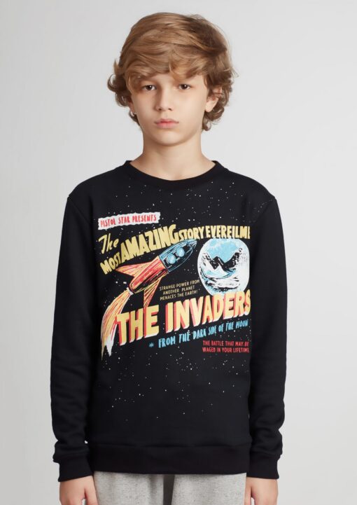 Blusão Unissex Felpado Infantil Pistol Star Randall
