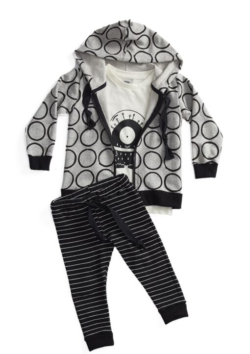 Jaqueta com Capuz para Bebê Pistol Star Pirulito