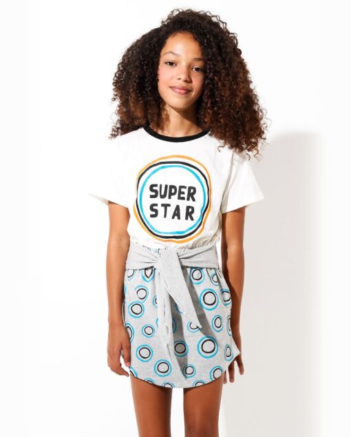 vestido infantil estampado moletom meninas