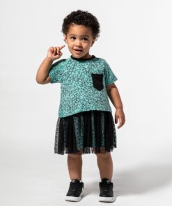 vestido infantil bebês saia de tule