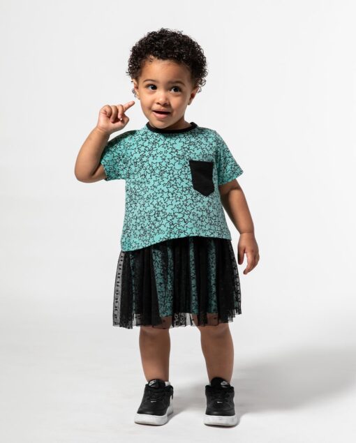 vestido infantil bebês saia de tule