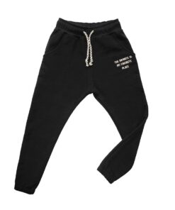 calça infantil unissex de moletom saruel