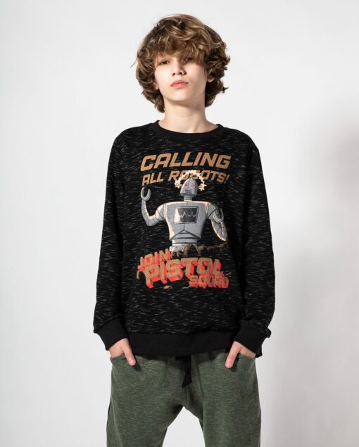 Blusão Unissex Infantil Pistol Star Derek