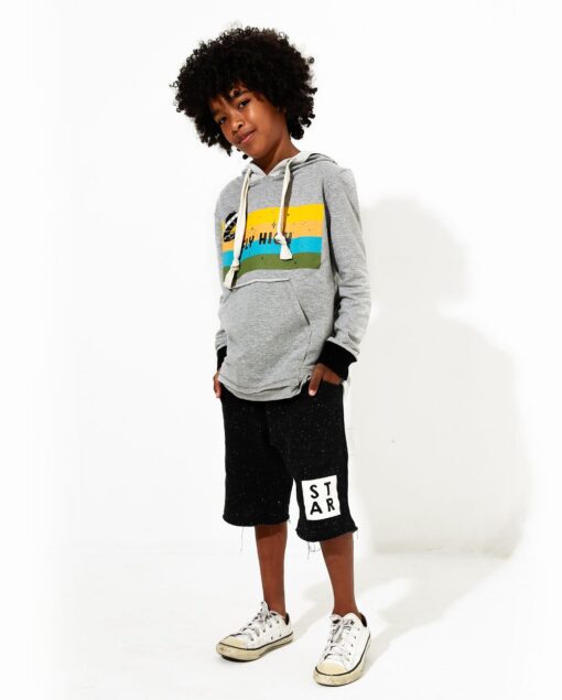 Blusa Unissex Infantil Pistol Star Adrian