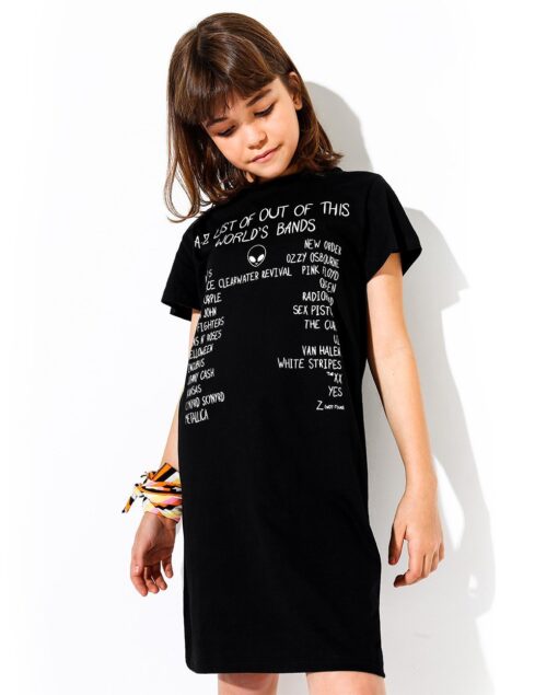 Vestido Infantil Com Lencinho Pistol Star Emma