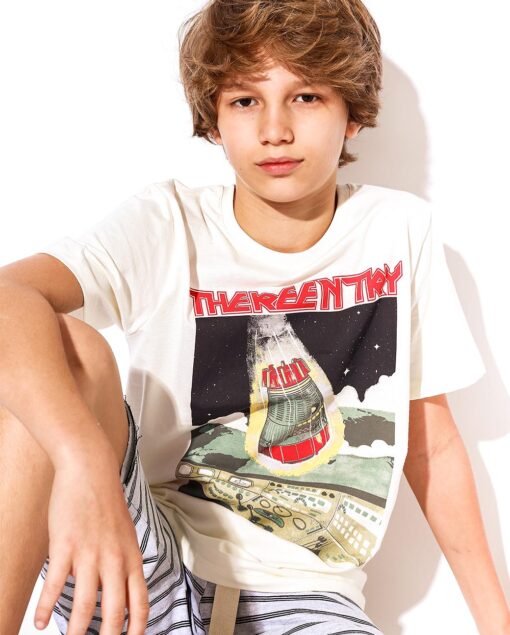 Camiseta Infantil Pistol Star Gary