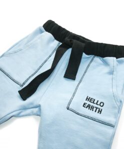 roupa infantil bebe outono inverno 2021 moletom unissex meninos meninas calça e blusão com estampa robô