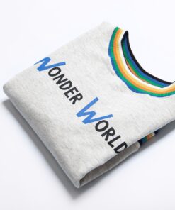 blusão moletom leve bebês e crianças com detalhe listras e estampa de frase