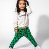 calça infantil unissex em moletom leve jacquard estampada blusão de moletom estampado bebês