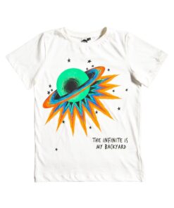camiseta infantil estampada unissex