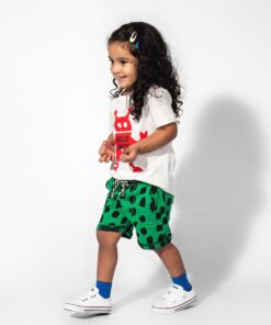 roupa moda infantil verão short camiseta estampa de frase bebês