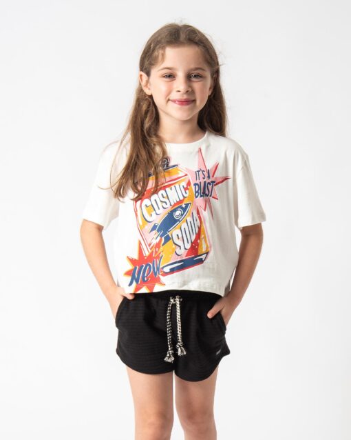 Blusa Feminina Infantil Pistol Star Libby