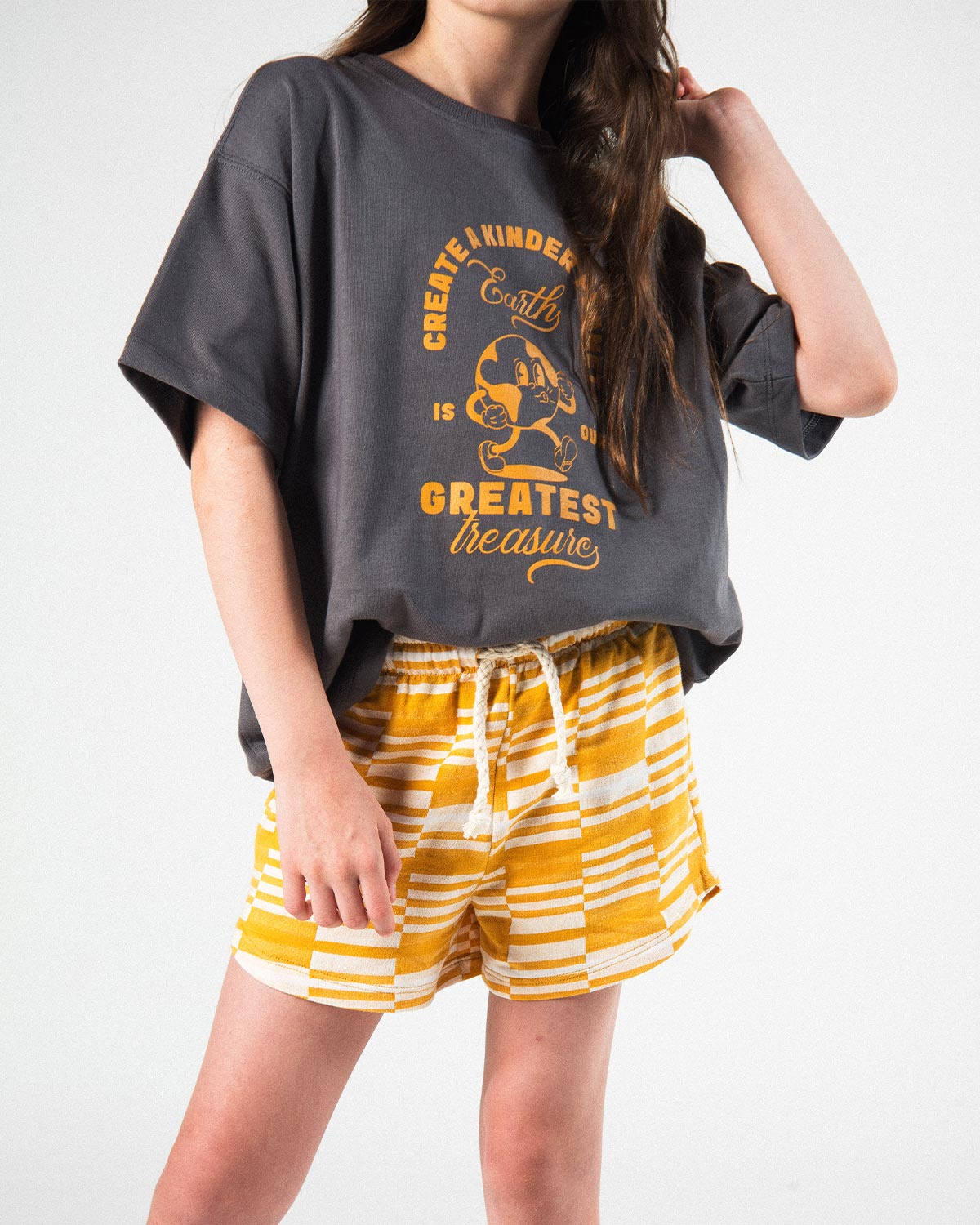 Short Infantil Pistol Star Yellow Tars