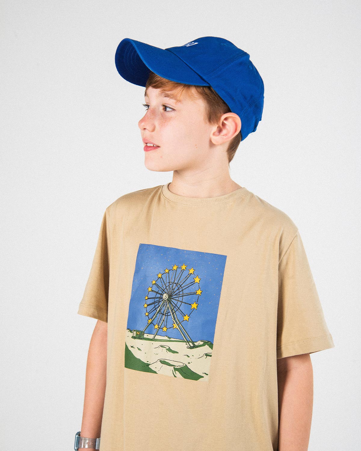 Camiseta Infantil Pistol Star Wheel