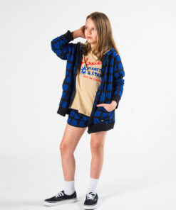 Jaqueta Unissex Infantil Pistol Star Blue Black